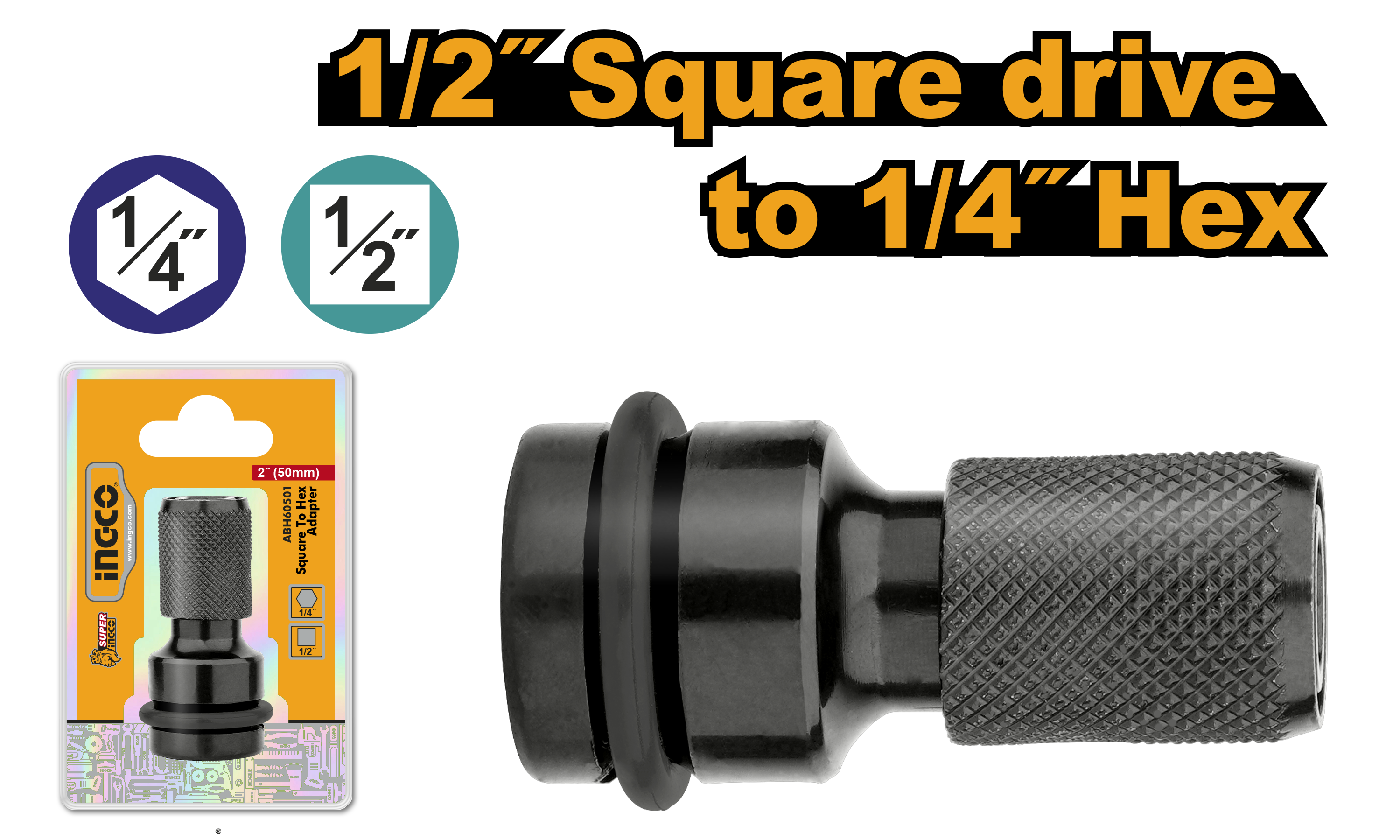 Square to Hex Adapter