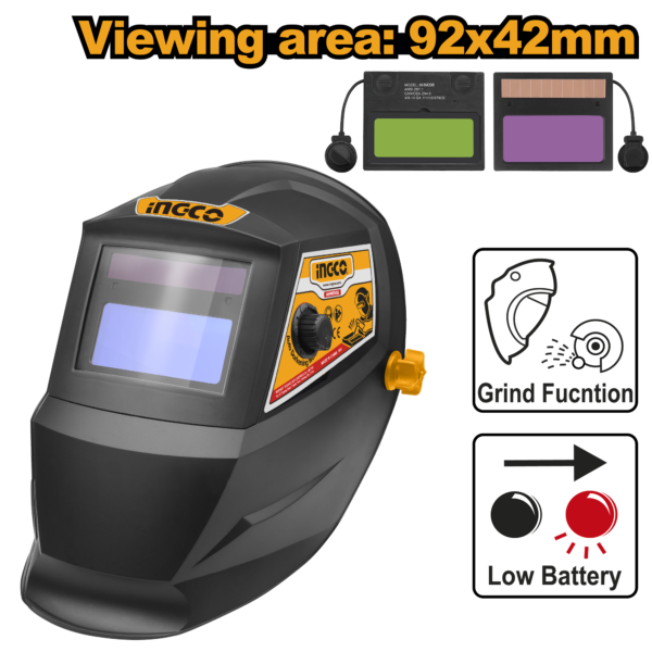 Ingco Auto-darkening welding helmet