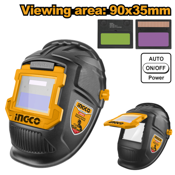 Ingco Auto-darkening welding helmet