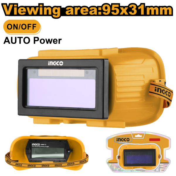 Ingco Auto-darkening welding goggle