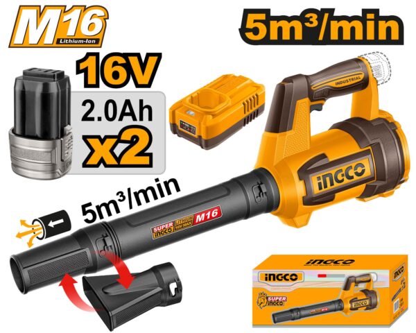 Cordless blower