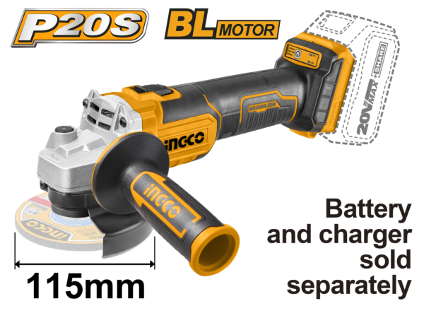 Ingco Cordless angle grinder