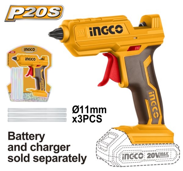 Ingco Cordless glue gun