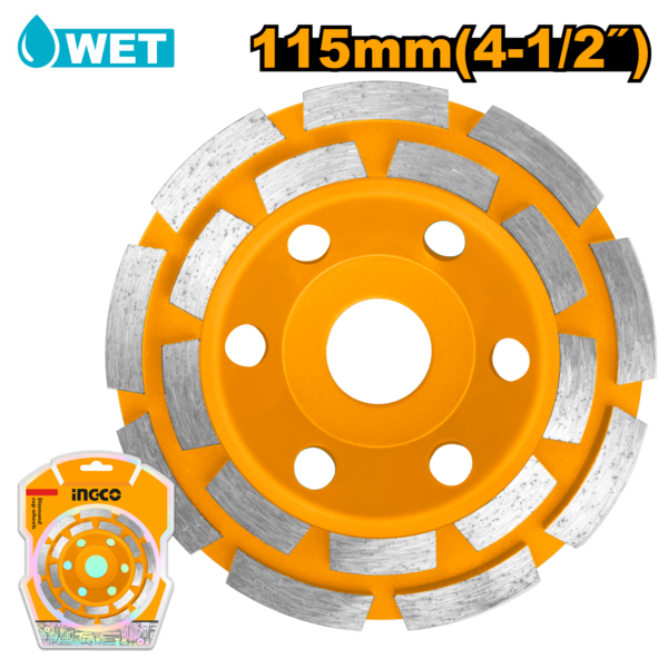 Ingco Diamond cup wheels