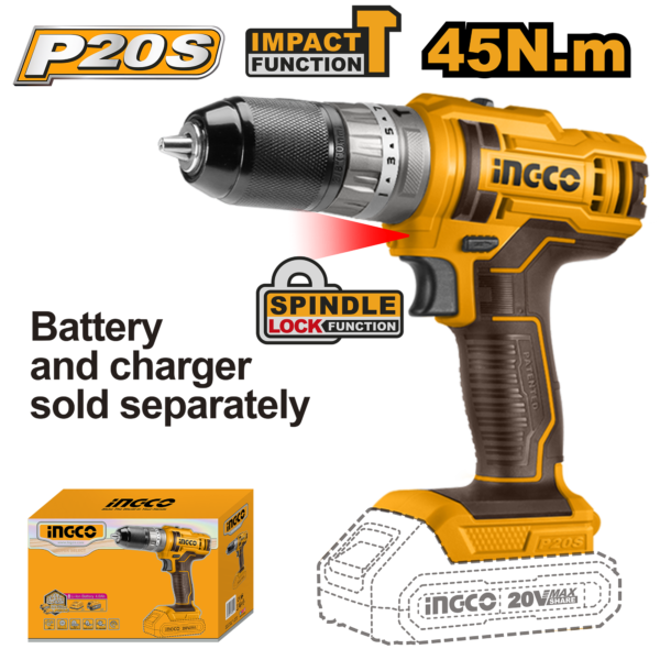 Ingco Cordless impact drill