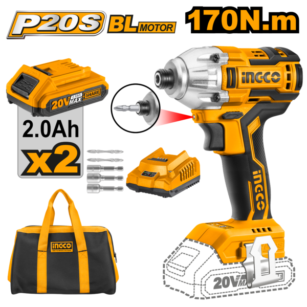 Cordless impact driver 20v – C5