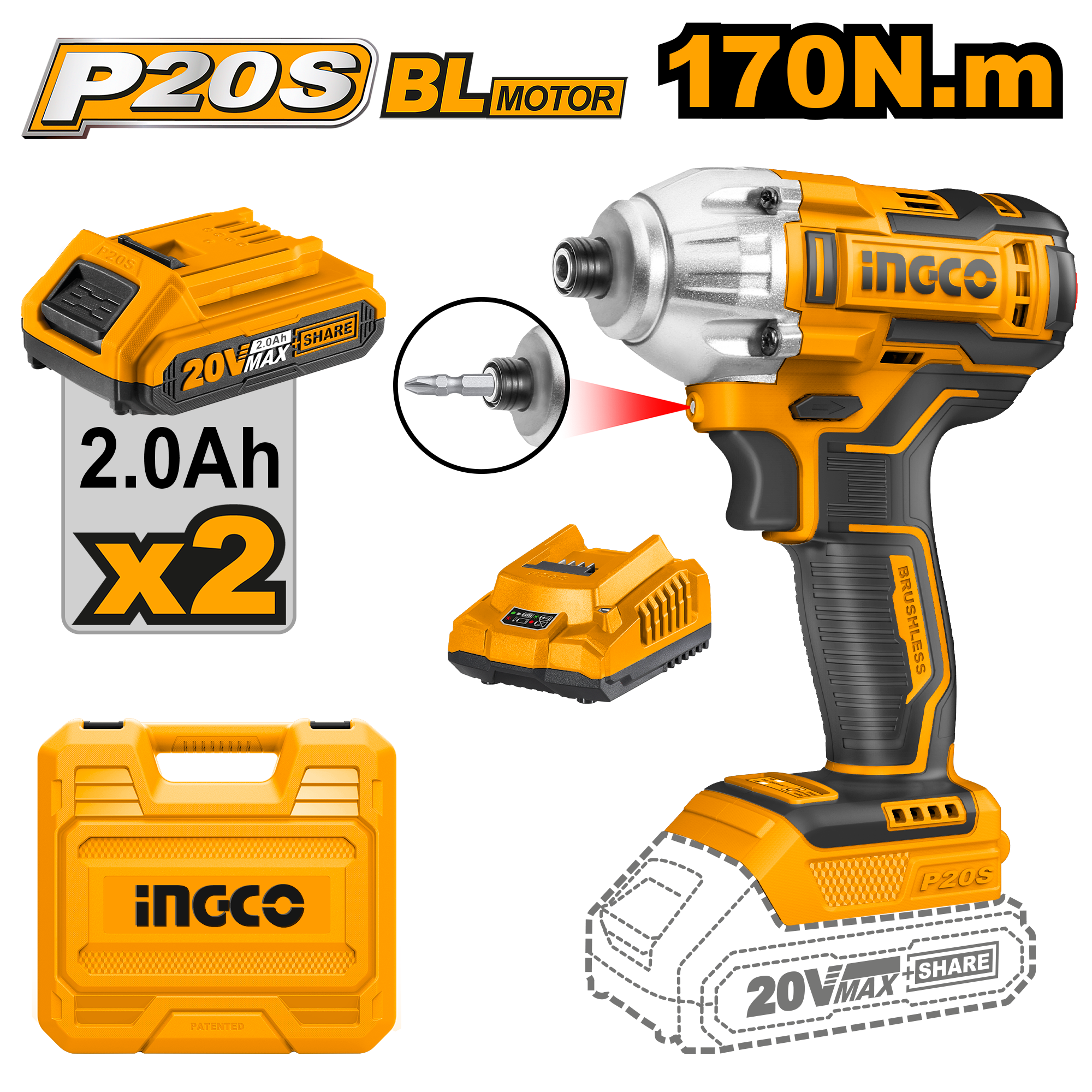 Lithium-ion impact driver – C5