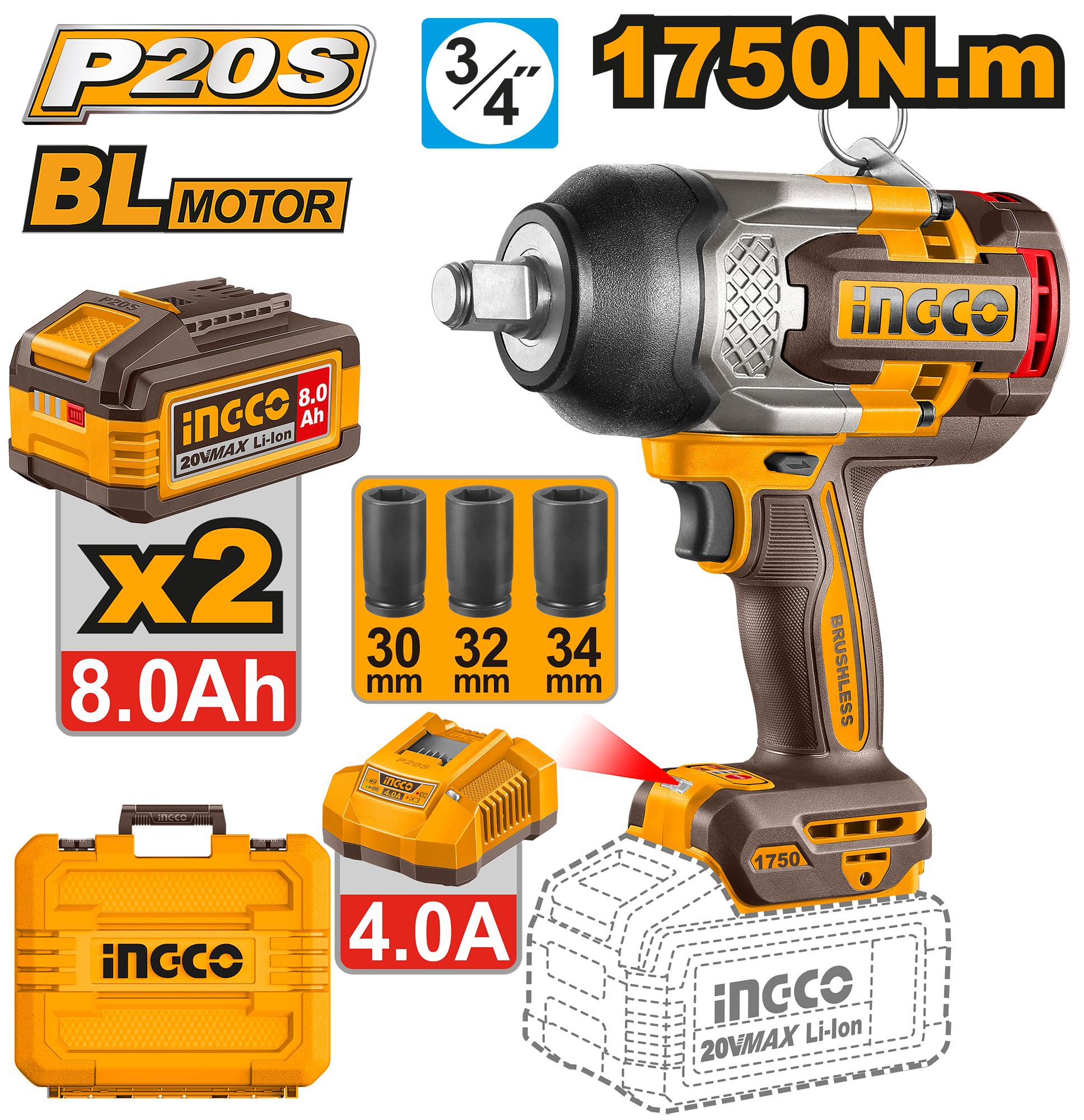 Cordless impact wrench