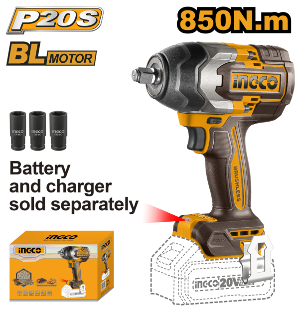 Ingco Cordless impact wrench