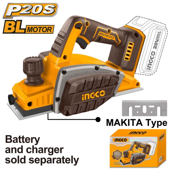 Cordless planer
