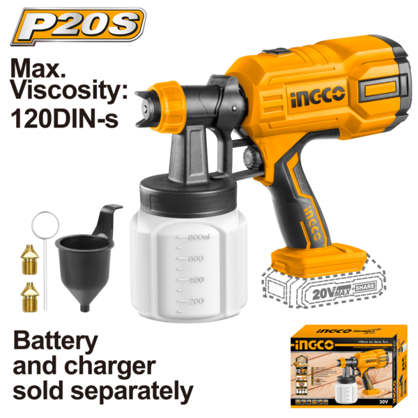 Ingco Cordless spray gun