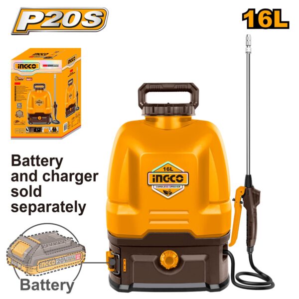 Cordless sprayer