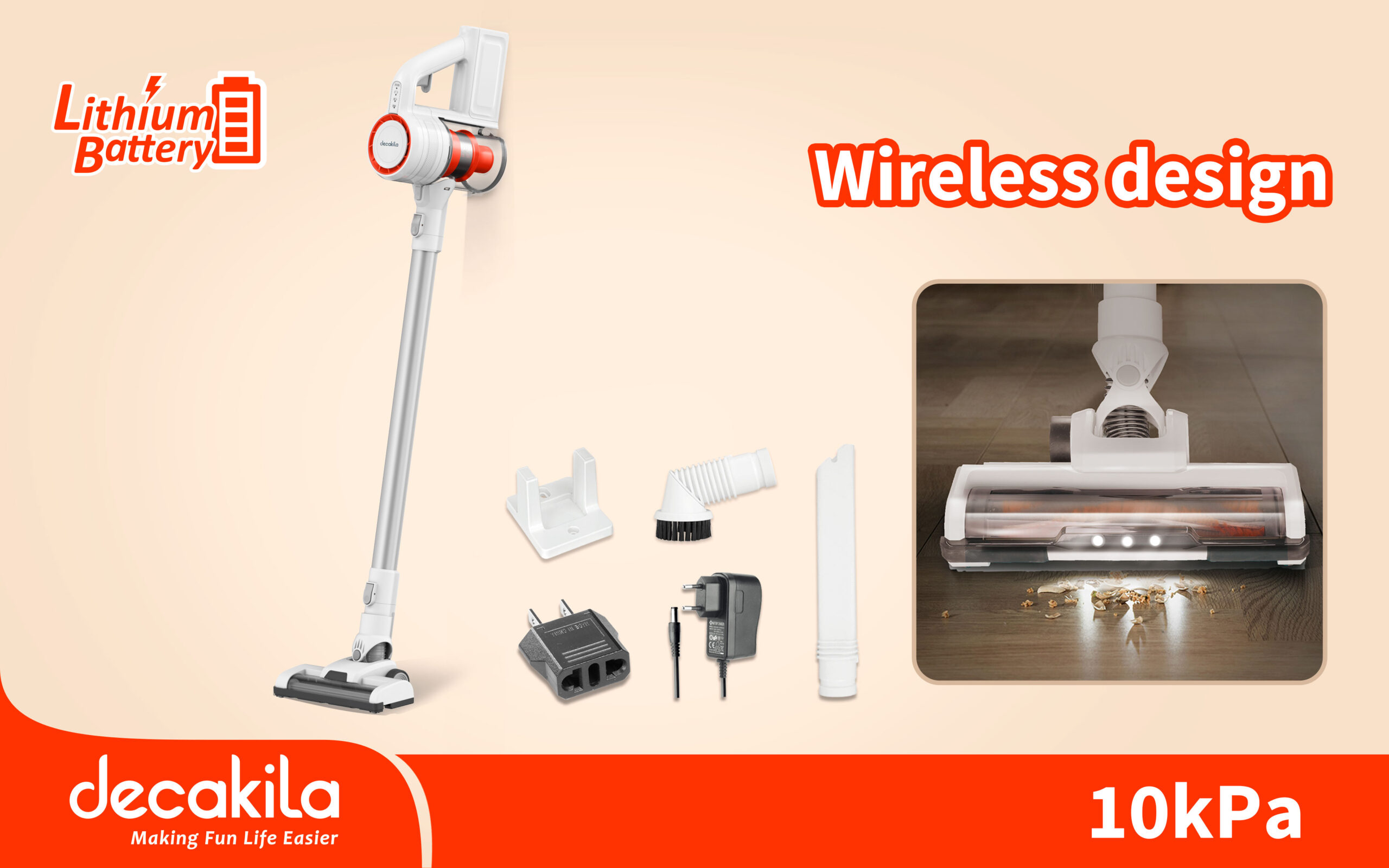 Cordless vacuum cleaner