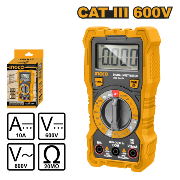 Digital Multimeter 2000 Counts – P10C40