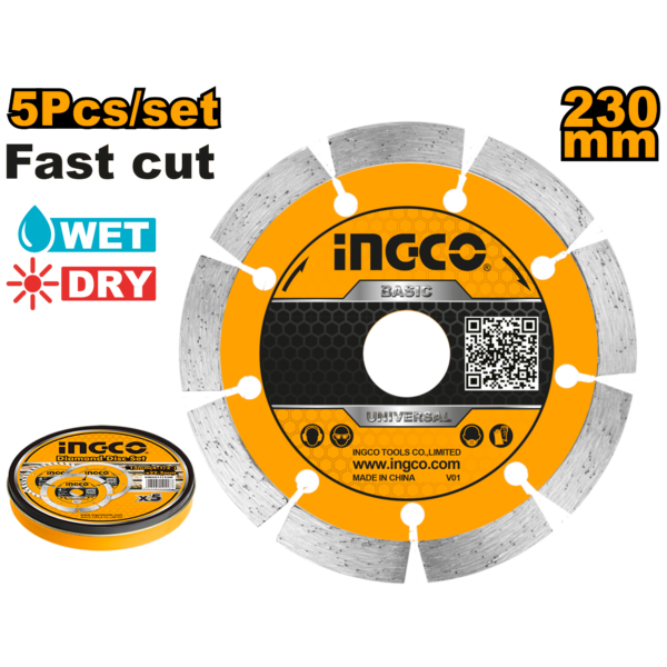 Ingco Diamond disc set