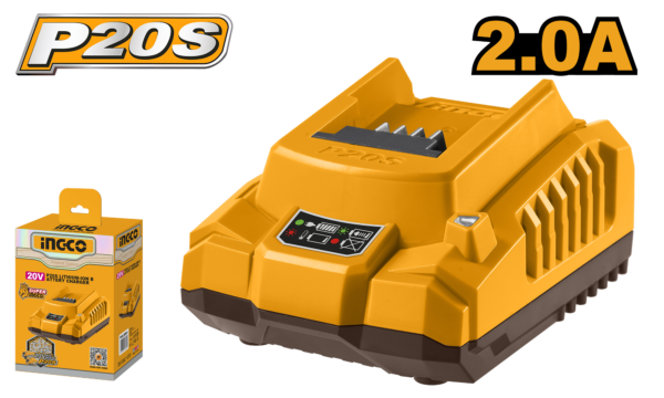 Ingco P20S battery charger