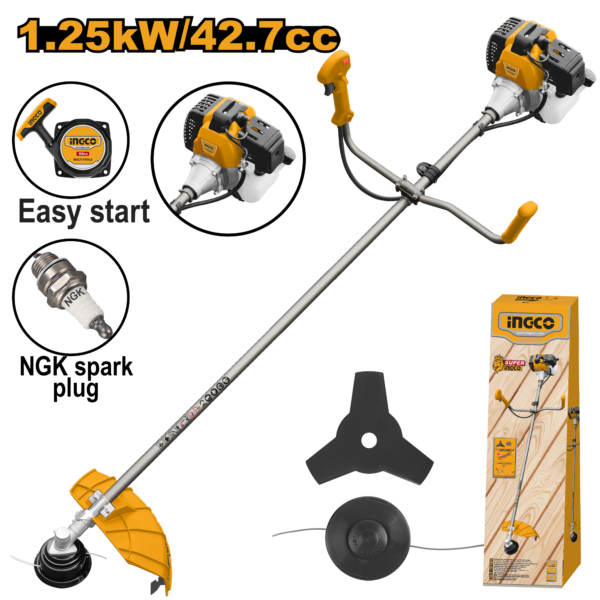 Ingco Gasoline grass trimmer and brush cutter