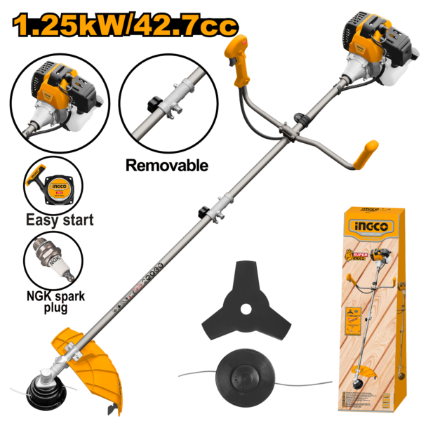 Ingco Gasoline grass trimmer and brush cutter