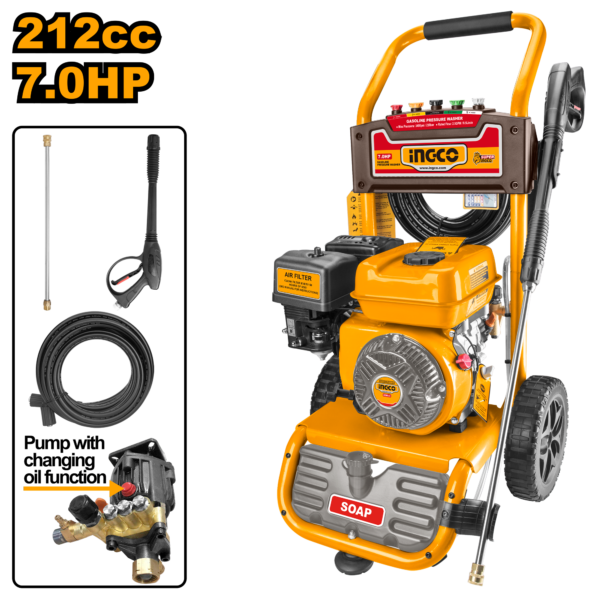 Ingco Gasoline pressure washer