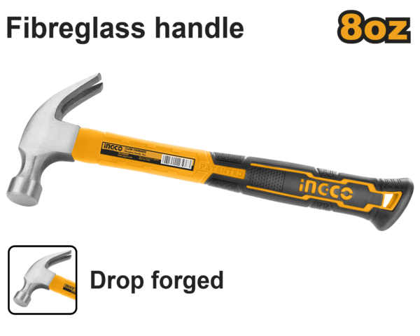 Ingco Claw Hammer 8oz – P6C36