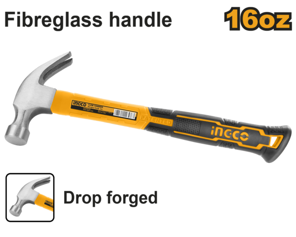 Ingco Claw Hammer 16oz – P6C18