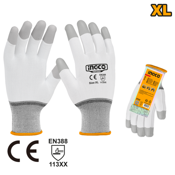 Ingco PU Coated Gloves