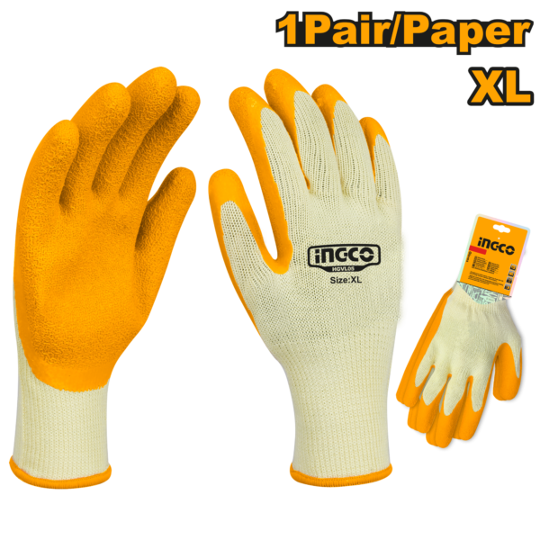 Ingco Latex gloves