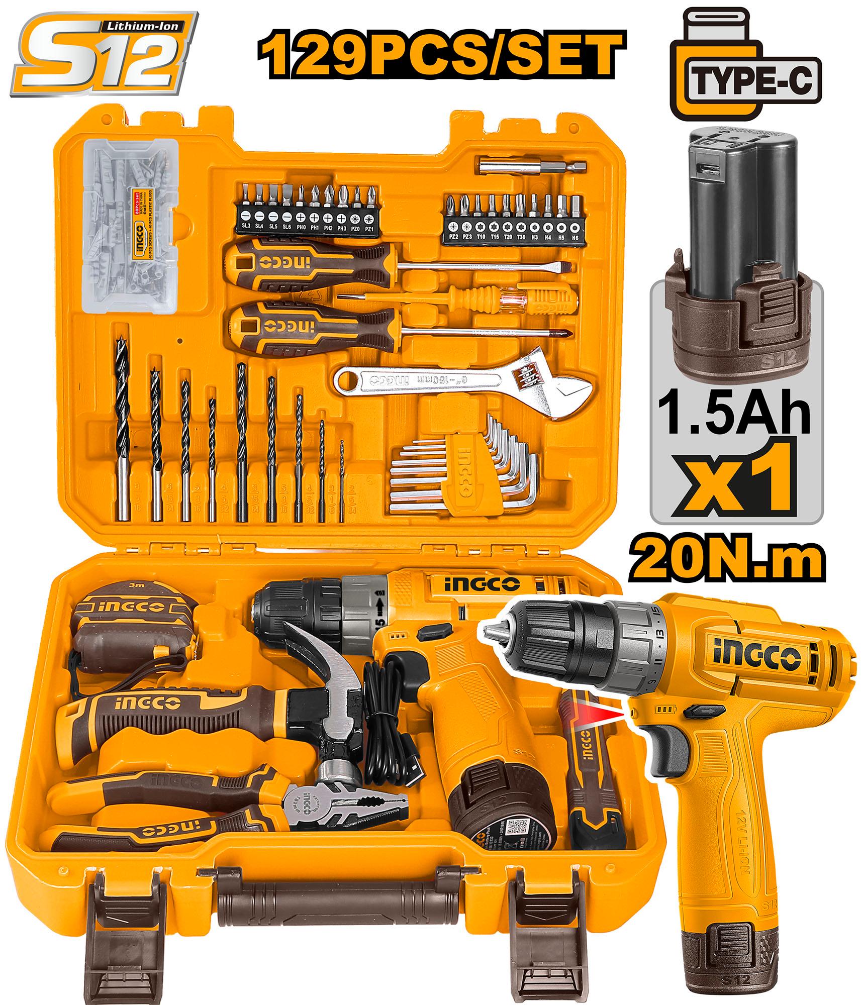 129 Pcs Tools set