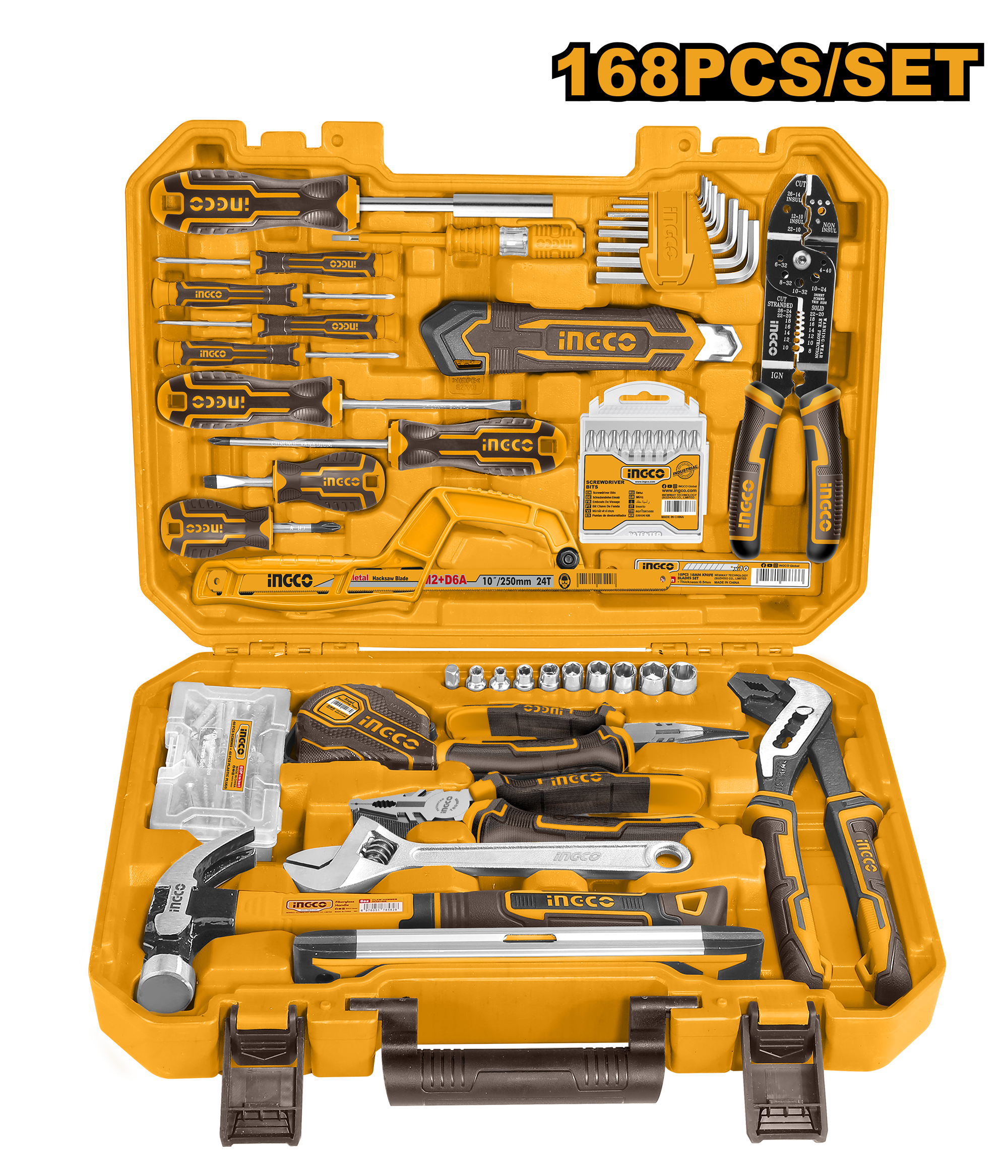 168 Pcs handtools set