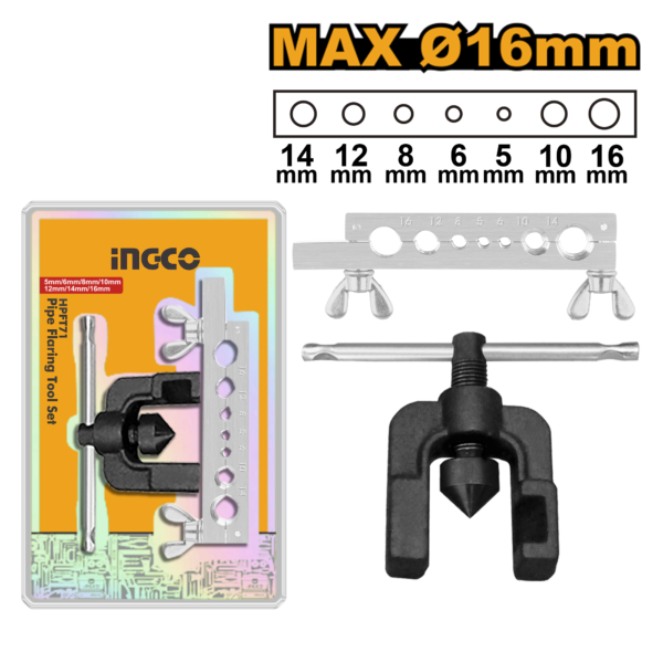 Ingco Pipe flaring tool set