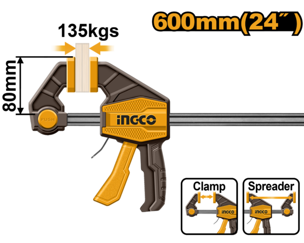 Ingco Quick bar clamp