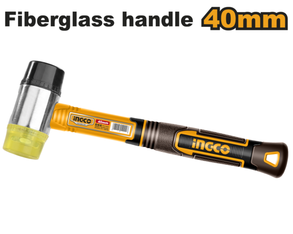 Ingco Rubber and plastic hammer