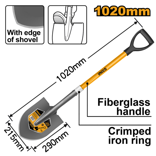Ingco Steel shovel