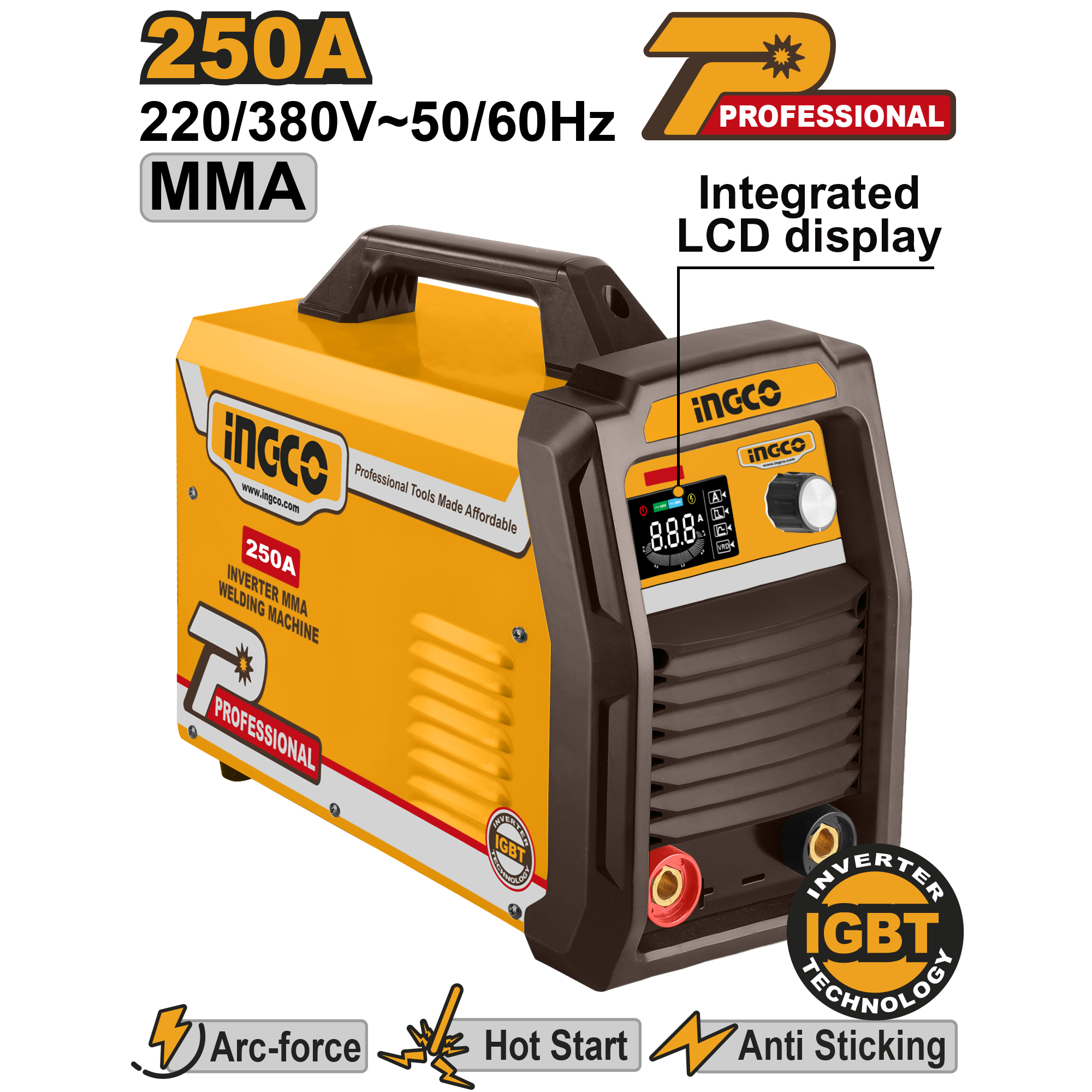 Inverter MMA welding machine 250A@60% – C1
