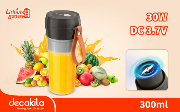 Cordless portable blender