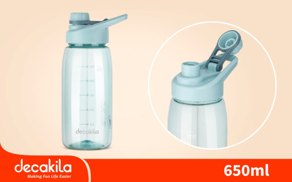 Plastic water bottle 650ml