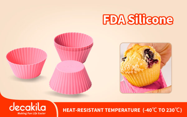 Silicone cupcake mold