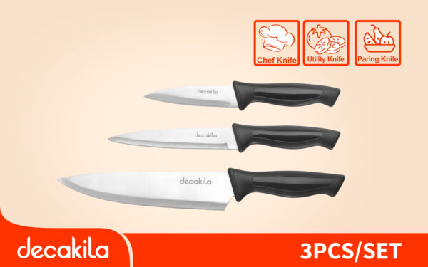 3Pcs kitchen knife set