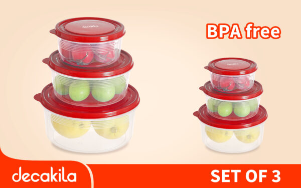 Food Container Set 3pcs