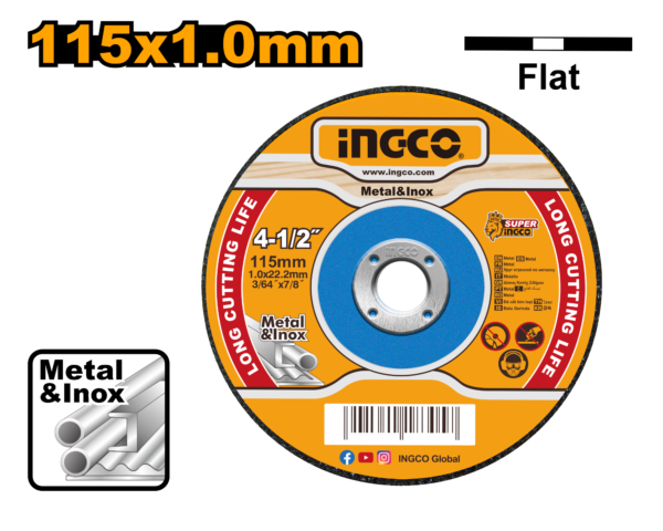 Ingco Abrasive metal cutting disc