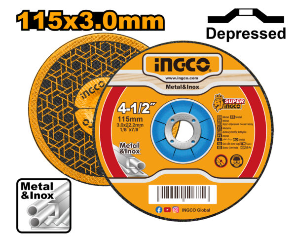 Ingco Abrasive metal cutting disc