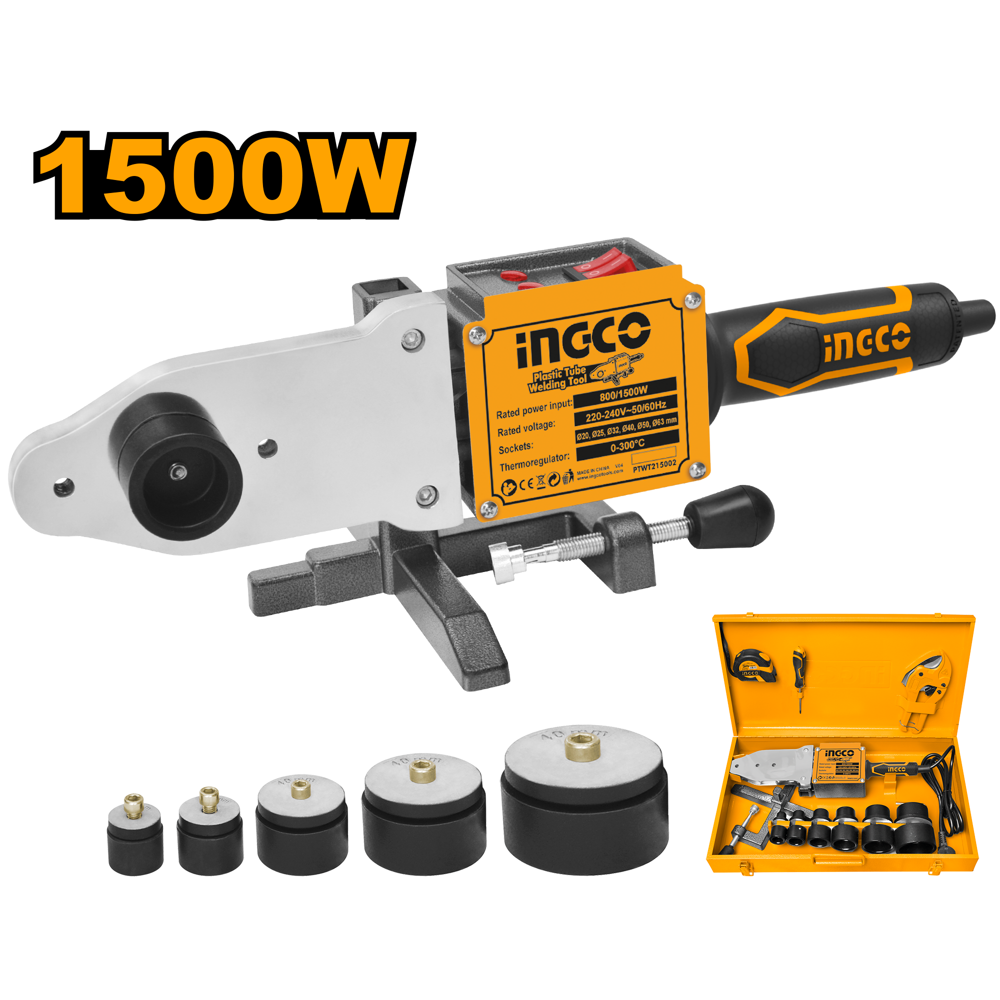 Plastic tube welding tools