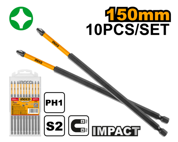 Ingco Impact screwdriver bits