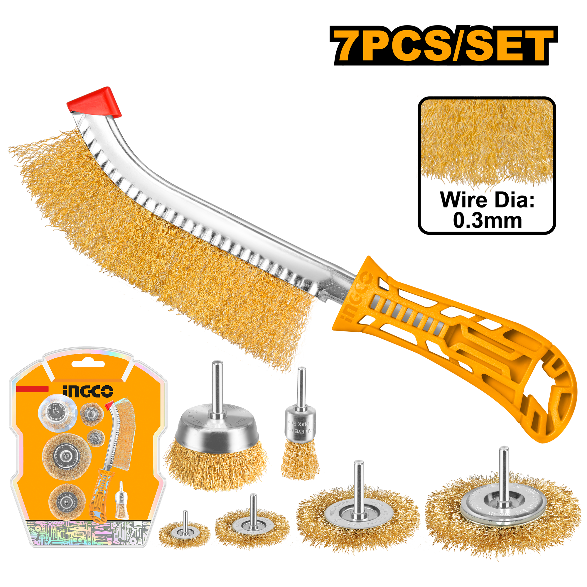 wire brush set