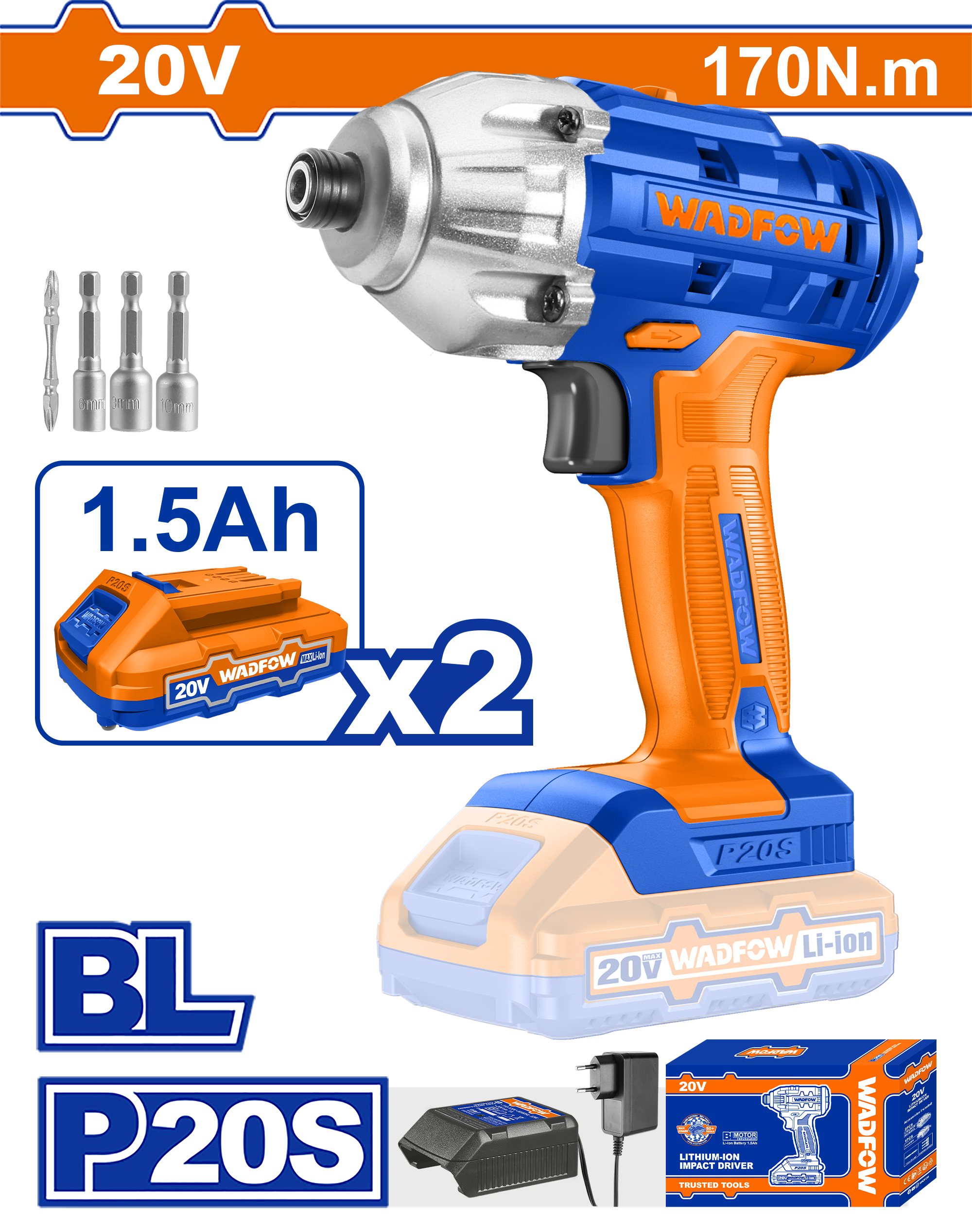 Cordless impact driver