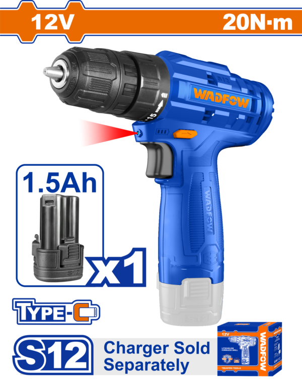 Wadfow Cordless drill