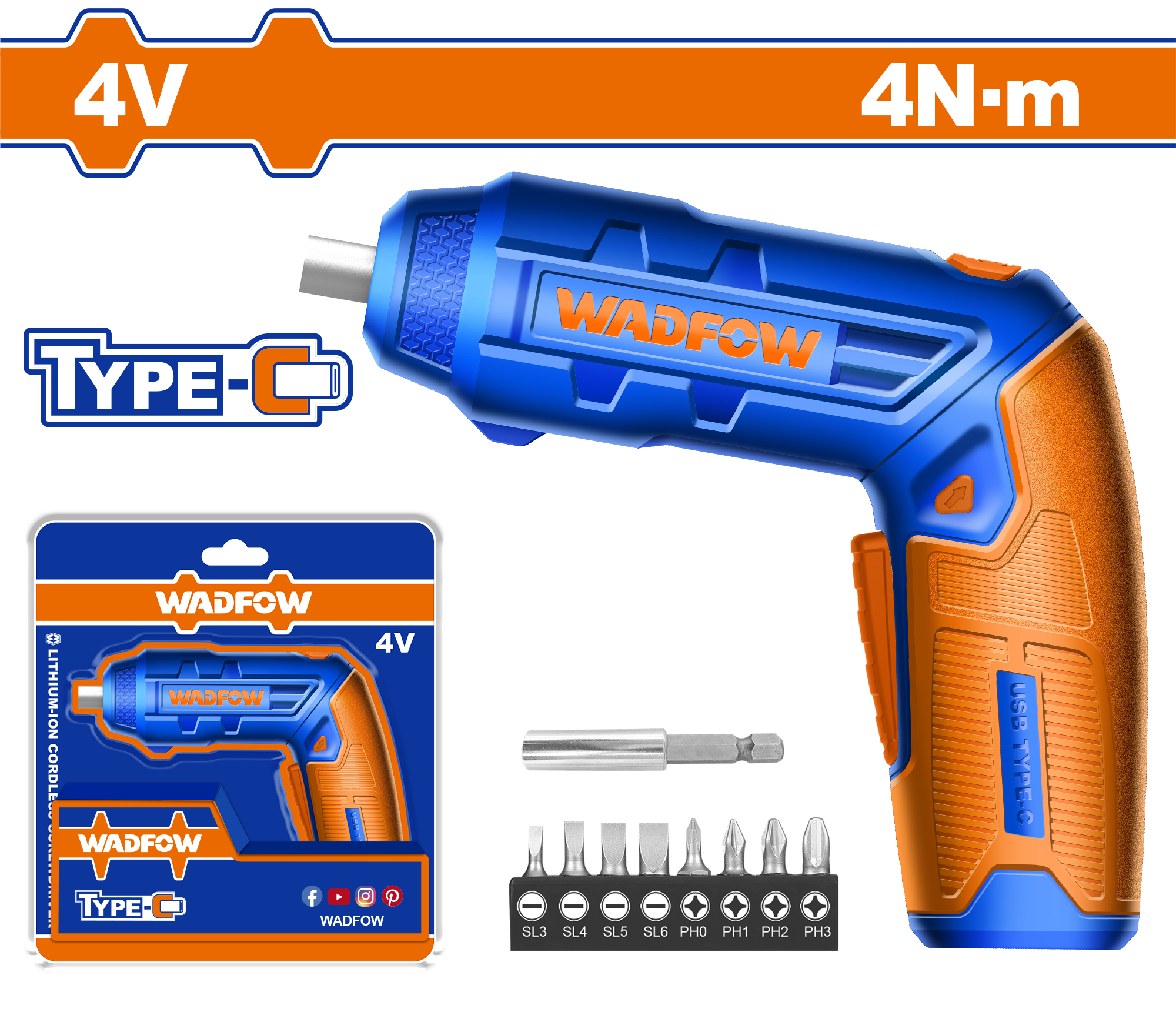 Cordless screwdriver