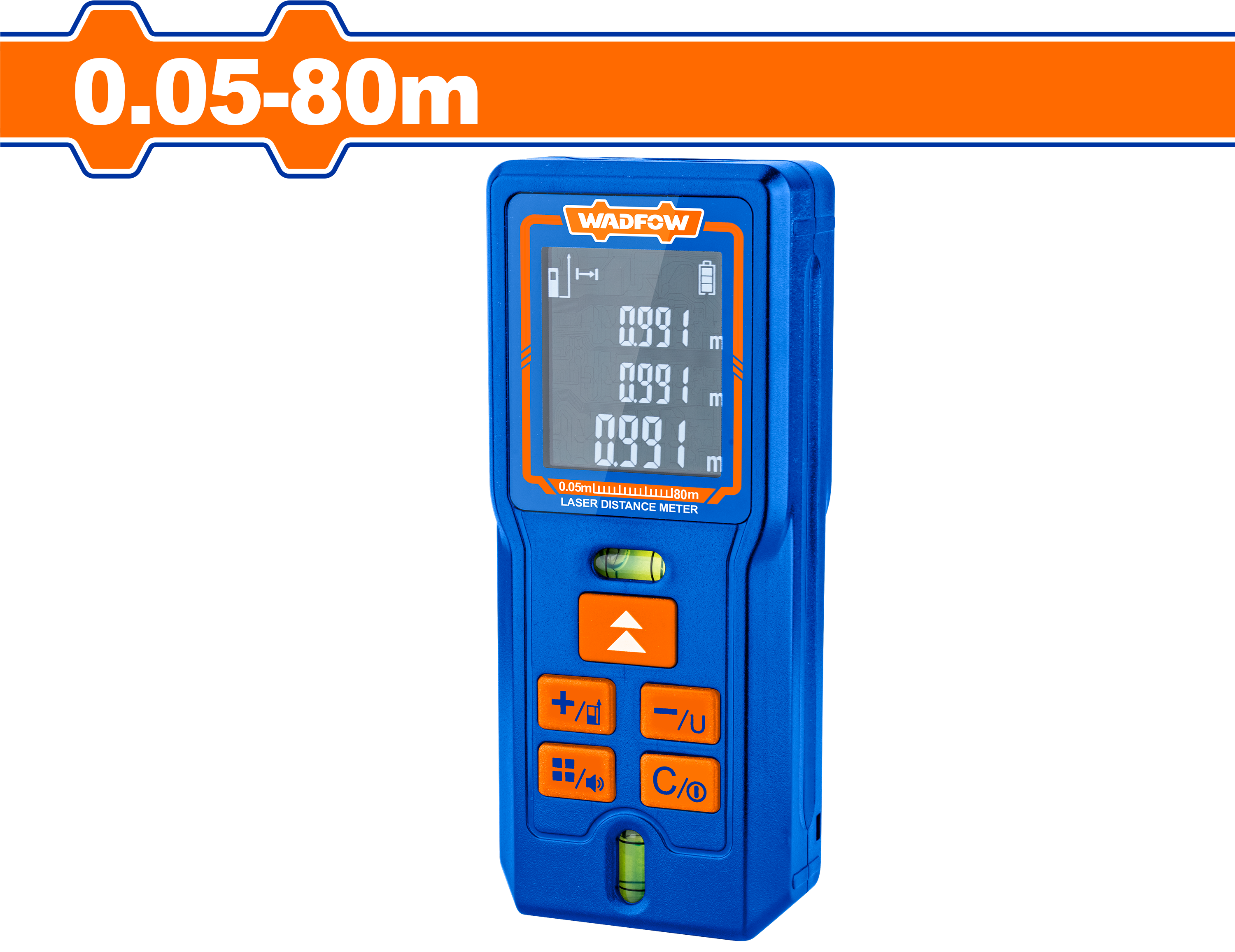 Laser distance detector