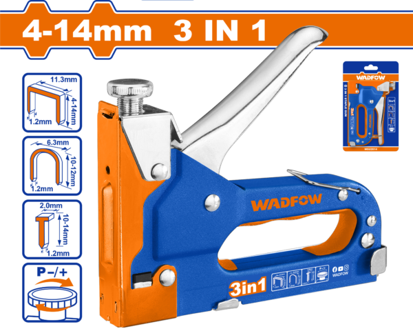 Wadfow 3 In 1 staple gun