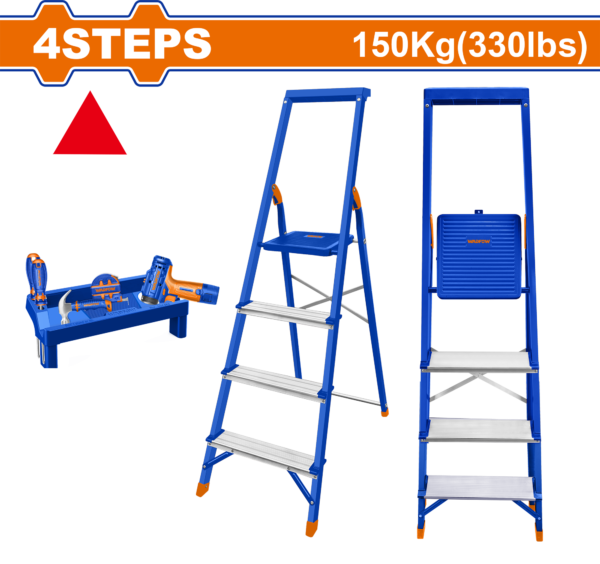 Wadfow Steel?&?aluminium household ladder